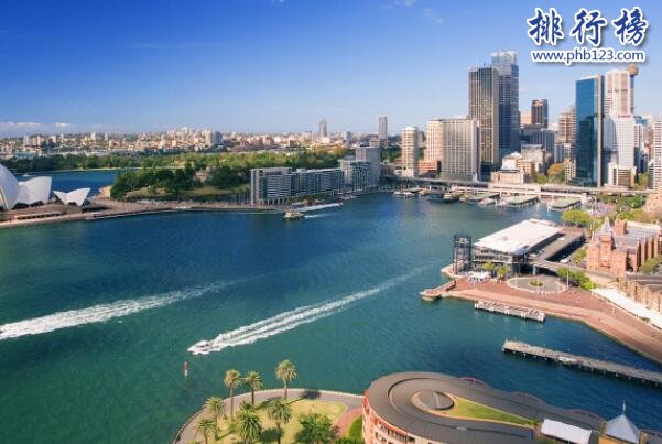 澳大利亚悉尼港上榜(进口物资的主要集散地) 世界十大深水良港