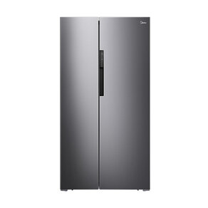 美的 606L变频风冷无霜冰箱 家用双开门一级能效BCD-606WKPZM(E)