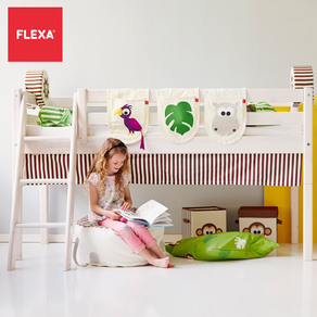 芙莱莎多功能实木儿童床 现代简约儿童家具