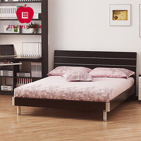 红苹果家具 时尚简约 1.5/1.8米排骨架板式床双人床