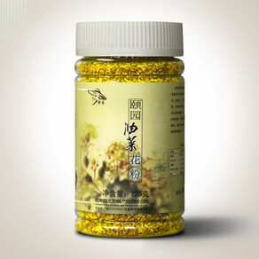 颐寿园 油菜花蜂花粉225g/瓶 未破壁花粉