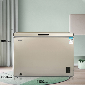 美菱 301升冰柜冷藏冷冻转换家商用低霜冷柜一级能效节能BC/BD-301DT单温母婴母乳电冰箱