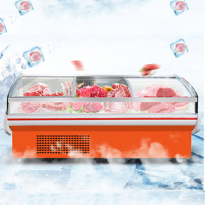 喜莱盛（XENESEN）鲜肉柜展示柜猪肉冷藏保鲜柜熟食柜超市敞开式寿司柜水果切保鲜柜冷鲜直冷风冷 直冷