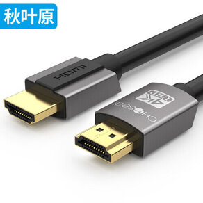 秋叶原（CHOSEAL)HDMI线2.0版 4k数字高清线 3D视频线 笔记本电脑电视机顶盒投影仪连接线3米 DH500T3