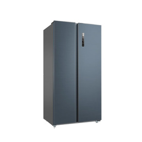 美菱629升对开门冰箱双开门双门冰箱风冷智能双变频一级能效BCD-629WPUCX