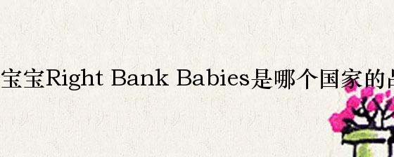 右岸宝宝Right Bank Babies是哪个国家的品牌？